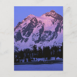USA, Washington, Mt. Shuskan in North Cascades Postcard