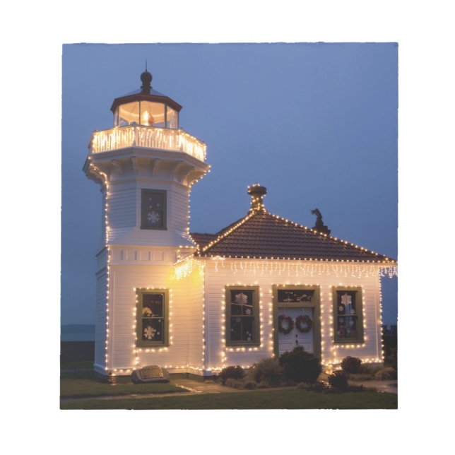 USA, Washington, Mukilteo. Mukilteo Lighthouse Notepad (Front)