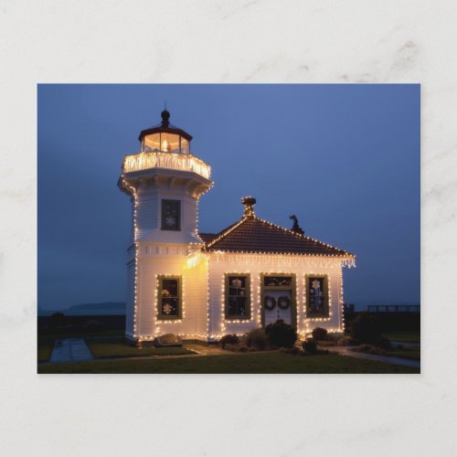 USA Washington Mukilteo Mukilteo Lighthouse Postcard