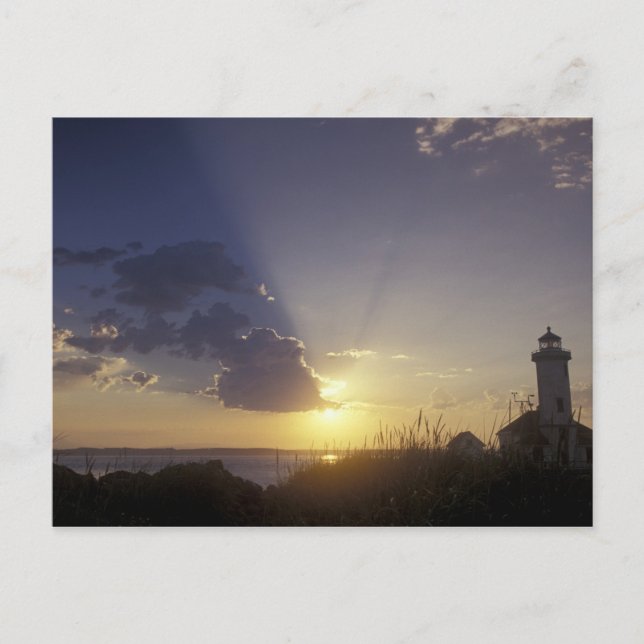 USA, Washington, near Port Townsend. Point Postcard (Front)