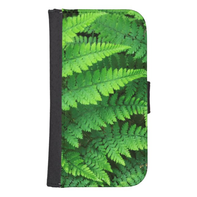 USA, Washington, Olympic National Park, Athyrium Samsung Galaxy Wallet Case (Front)