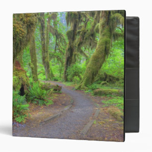 USA, Washington, Olympic National Park, Hoh 2 3 Ring Binder