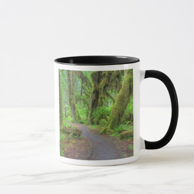 USA, Washington, Olympic National Park, Hoh Rain Mug (Right)