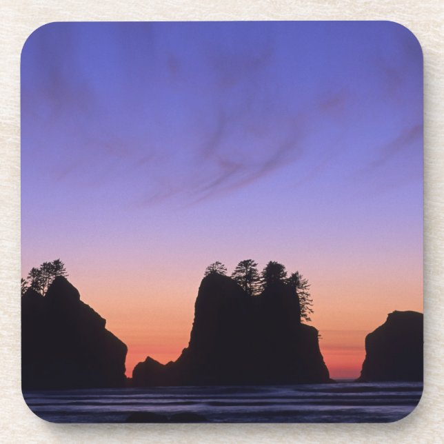 USA, Washington, Olympic National Park, Shi-shi Beverage Coaster (Front)
