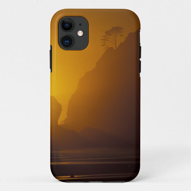 USA, Washington, Olympic Nat'l Park, Sunset, 2 Case-Mate iPhone Case (Back)