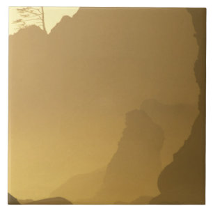 USA, Washington, Olympic Nat'l Park, Sunset, Tile