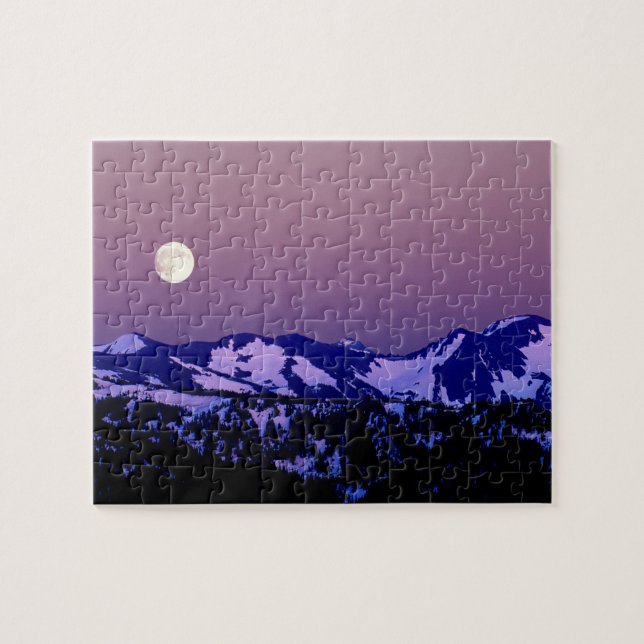 USA, Washington, Port Angeles, Olympic National Jigsaw Puzzle (Horizontal)