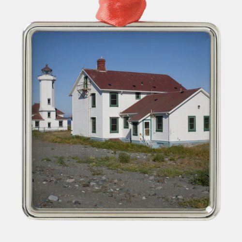 USA Washington Port Townsend Point Wilson Metal Ornament