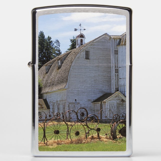 USA, Washington, Pullman, Barn Zippo Lighter (Front)