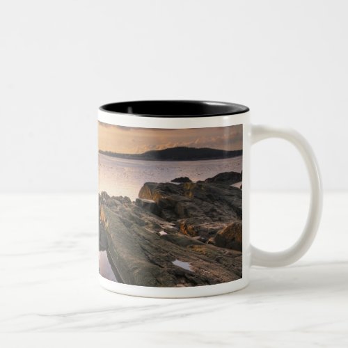 USA Washington San Juan Islands  A dramatic 2 Two_Tone Coffee Mug