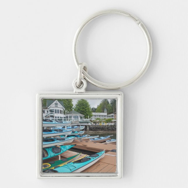 USA, Washington, San Juan Islands Keychain (Front)