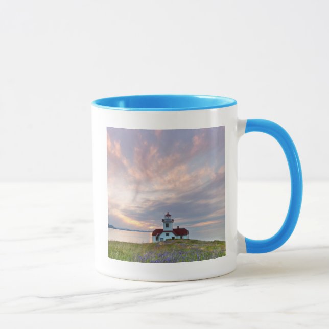 USA, Washington, San Juan Islands. Sunset Mug (Right)