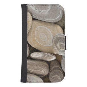 USA, Washington, Seabeck. Close-Up Of Beach 2 Wallet Phone Case For Samsung Galaxy S4