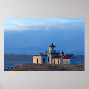 USA, Washington, Seattle, Puget Sound Poster