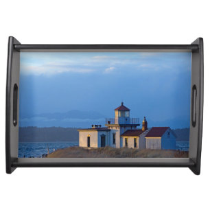 USA, Washington, Seattle, Puget Sound Serving Tray