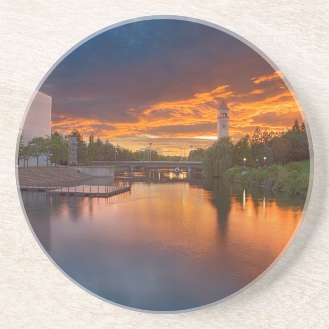 USA, Washington, Spokane, Riverfront Park Coaster (Front)
