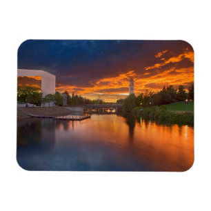 USA, Washington, Spokane, Riverfront Park Magnet