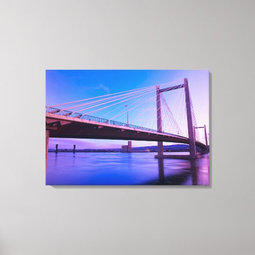 USA Washington State Columbia River is 2 Canvas Print