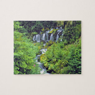 USA, Washington State, Mt Adams Wilderness. Twin Jigsaw Puzzle