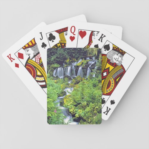USA Washington State Mt Adams Wilderness Twin Poker Cards