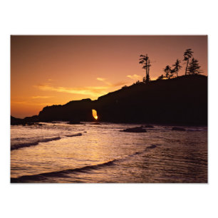 USA, Washington State, Olympic National Park. 3 Photo Print