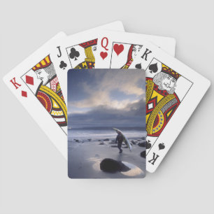 USA, Washington State, Olympic National Park. Poker Cards