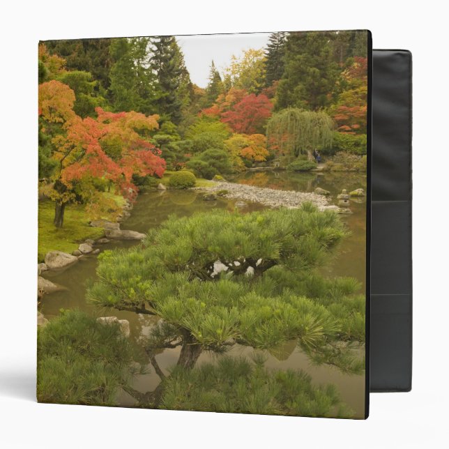 USA, Washington State, Seattle. Japanese 3 Ring Binder (Front/Inside)