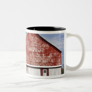 USA, West Virginia, Arbovale. Monongahela Two-Tone Coffee Mug