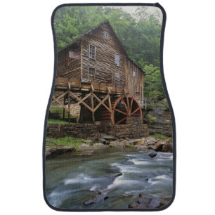 USA, West Virginia, Babcock SP. Rustic Glade Car Mat