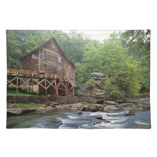 USA, West Virginia, Babcock SP. Rustic Glade Cloth Placemat (Front)