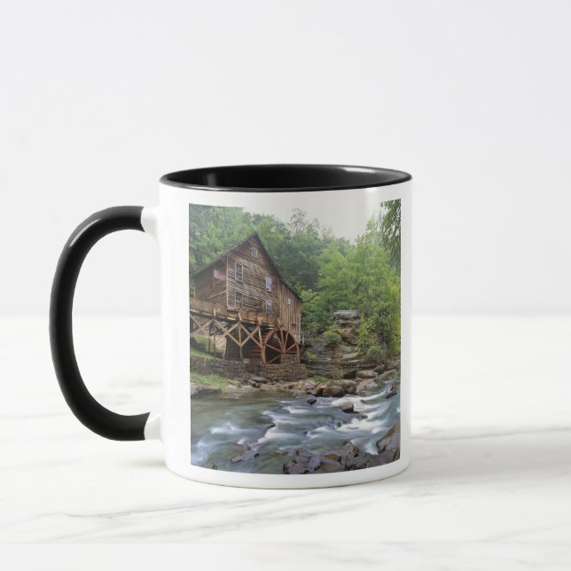 USA, West Virginia, Babcock SP. Rustic Glade Mug (Left)