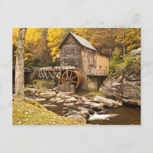 USA, West Virginia, Clifftop. Babcock State 2 Postcard