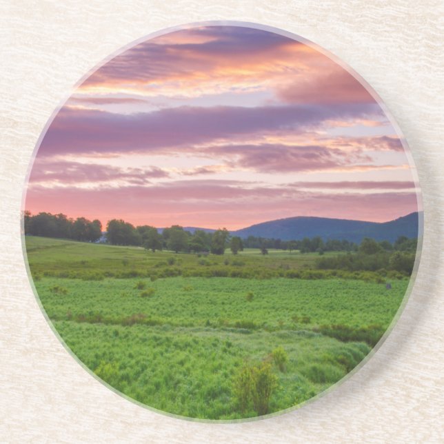 USA, West Virginia, Davis. Landscape Drink Coaster (Front)