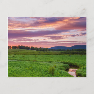 USA, West Virginia, Davis. Landscape Postcard