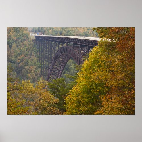 USA West Virginia Fayetteville New River Poster