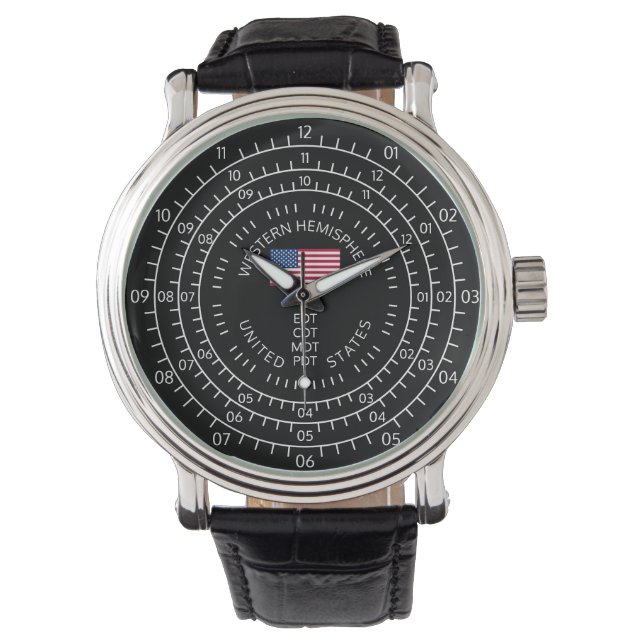 USA Western Hemisphere Watch (Front)