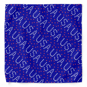 USA-White Bandana