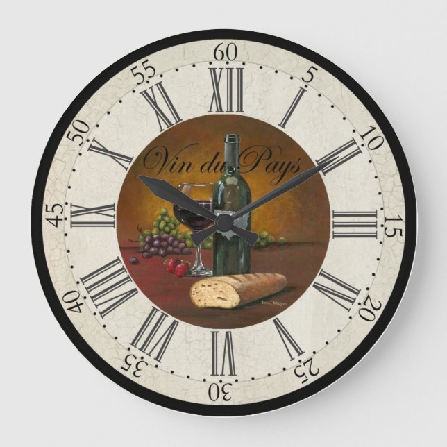 USA Wine Clock (Front)