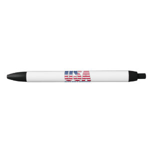 USA with American Flag Gymnastics Sports Pen