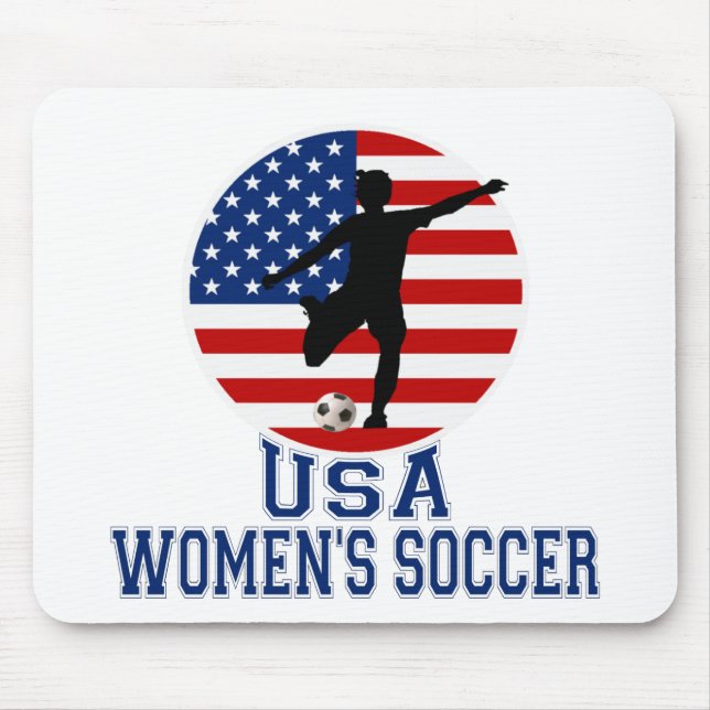 USA Women's Soccer Mouse Pad (Front)