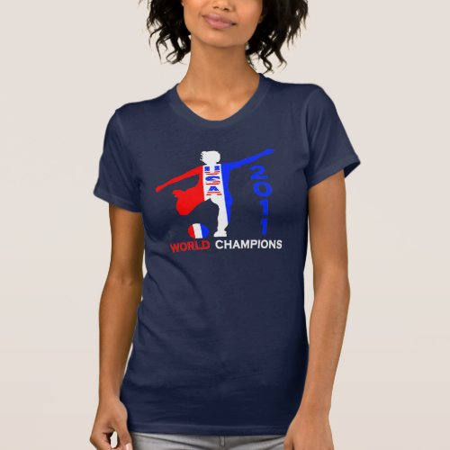 USA Womens Soccer World Champions T_Shirt