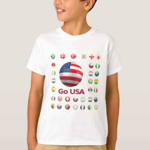 USA  World Cup 2010 South Africa T_Shirt