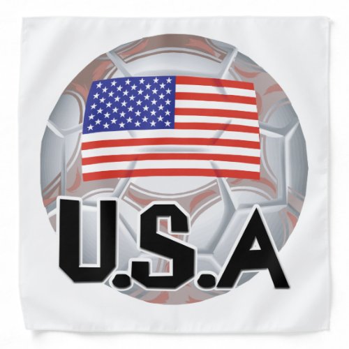 USA World Soccer Bandana
