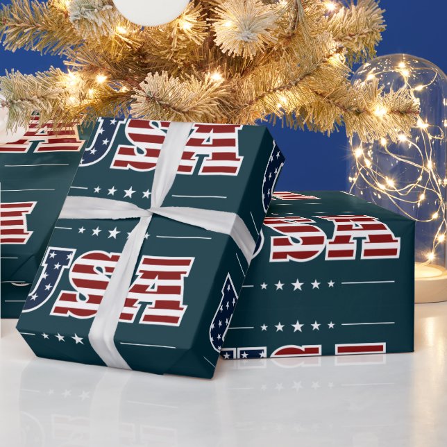 USA Wrapping Paper (Holidays)