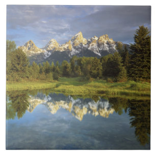 USA, Wyoming, Grand Teton National Park. Grand 2 Tile