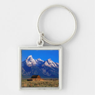USA, Wyoming, Grand Teton National Park, Morning Keychain