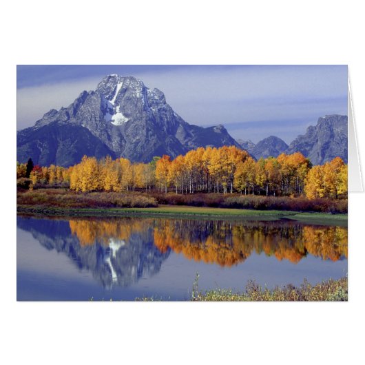 USA, Wyoming, Grand Teton National Park. Mt. (Front Horizontal)