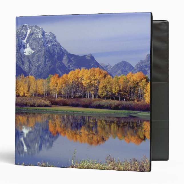 USA, Wyoming, Grand Teton National Park. Mt. 3 Ring Binder (Front/Inside)