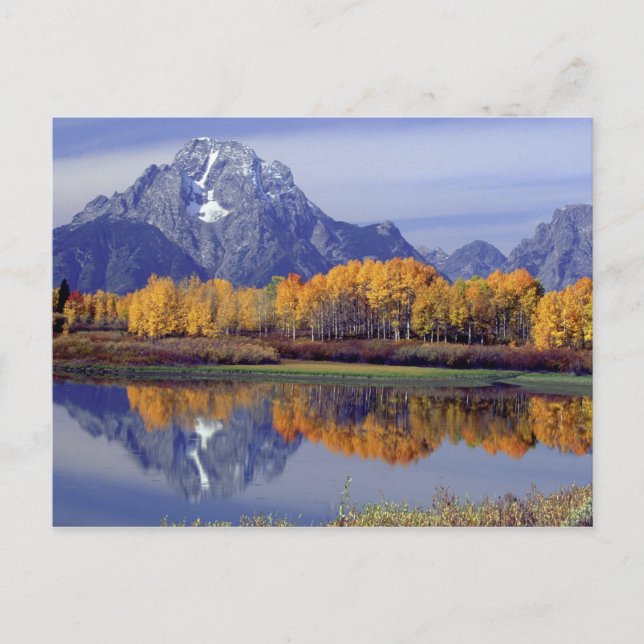 USA, Wyoming, Grand Teton National Park. Mt. Postcard (Front)