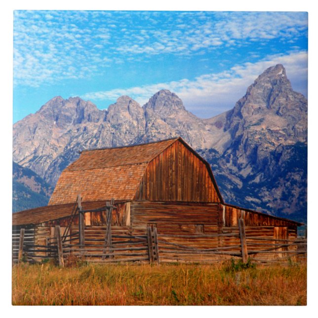 USA, Wyoming, Grand Teton National Park. Tile (Front)